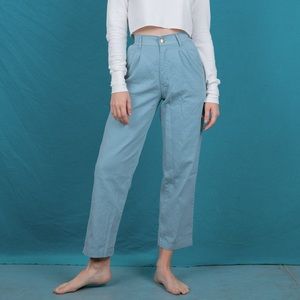 Big Bud Press Trousers L Baby Blue